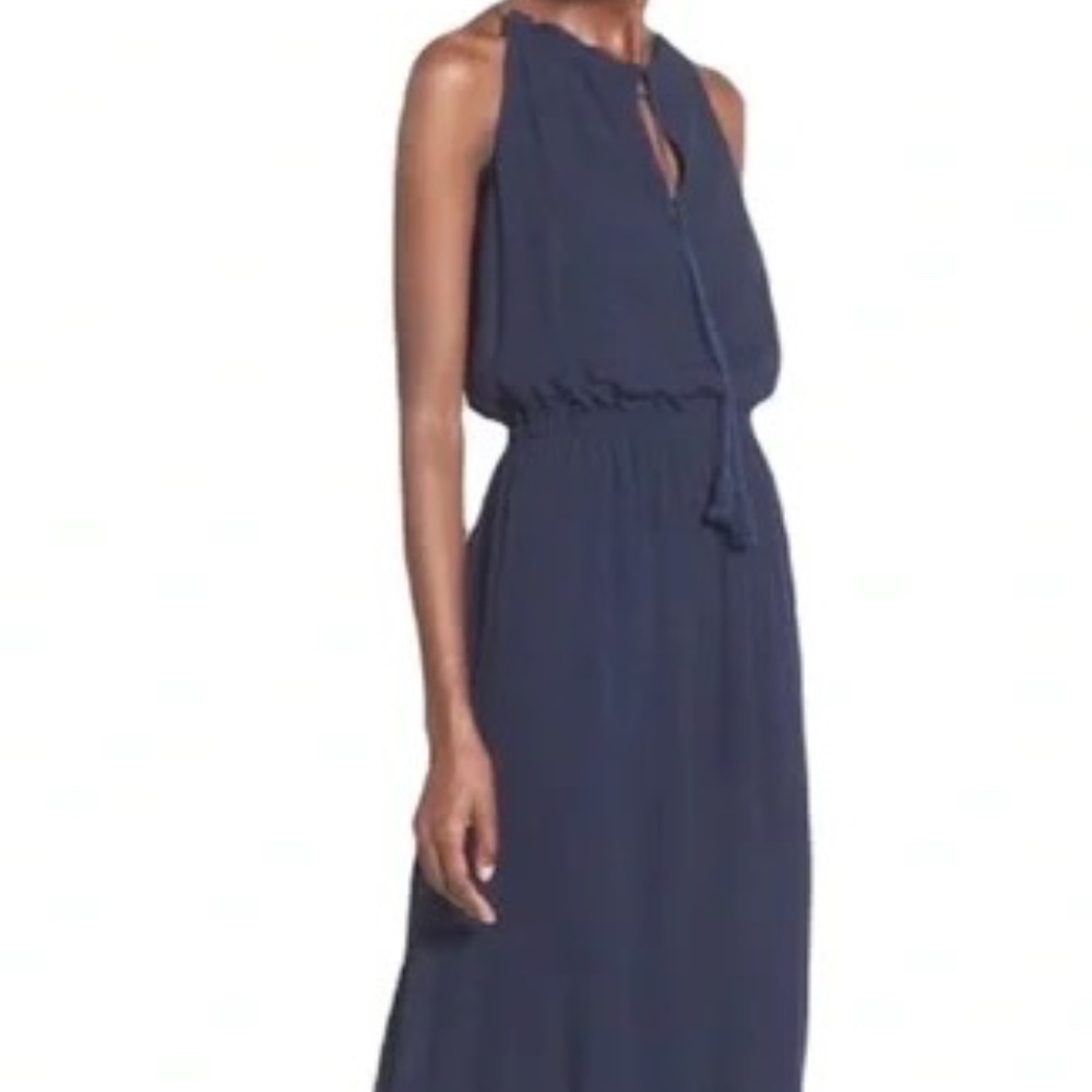 Madewell Navy Blue Maxi Dress